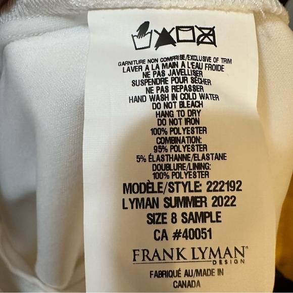 Frank Lyman Beaded Ruched Dress - Picture 9 of 9